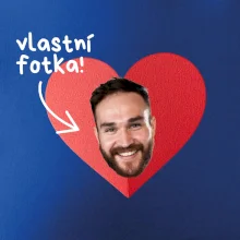 Vlastní fotka v srdci