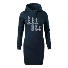 Šachové figurky kreslené