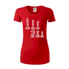 Šachové figurky kreslené