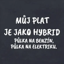 Můj plat jako hybrid