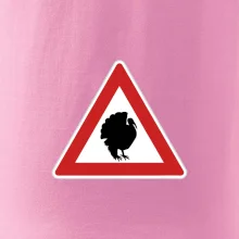 Dopravní značka - krocan