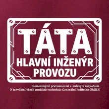 Táta hlavní inženýr provozu