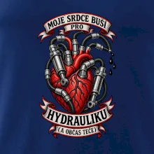 Srdce bagristy bije pro hydrauliku