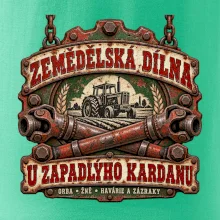 Zemědělská dílna u zapadlého kardanu