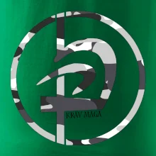 Krav maga  maskáčový nápis