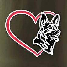 Německý ovčák v srdci