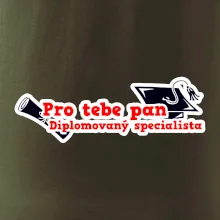 Pro tebe pan Diplomovaný specialista