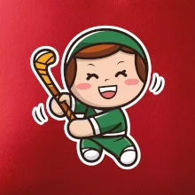 Ikona pozemní hokej holka