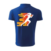 Běhání - oranžová žena