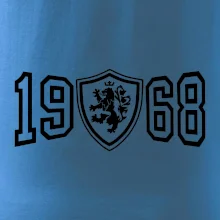 Narozeninový motiv - znak - 1968