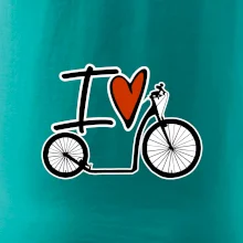 I love koloběžka velké a malé kolo