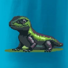 Leguán pixel