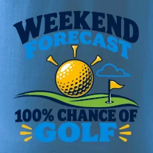 Weekend forecast golfové počasí
