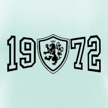 Narozeninový motiv - znak - 1972