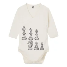 Šachové figurky kreslené