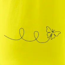 Dráha letu motýla - smyčka