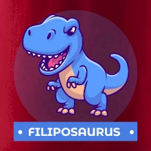 Dinosauří jména - modrý dinosaurus