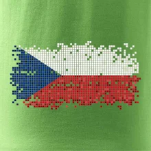 Česká vlajka - tetris