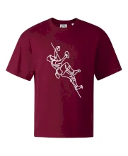 Lezecká stěna jedním tahem