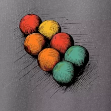 Petanque koule kresba