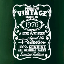 Vintage Etiketa - 1976