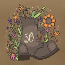 Stará bota 50