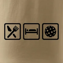 Eat sleep florbal v řadě