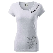 Handball nápis šikmo 1