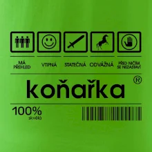 Čárový kód - Koňařka