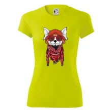 Červená panda hipster