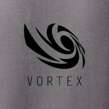 Vortex logo jednobarevné