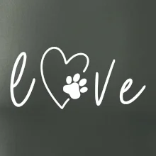 Love nápis zvíře Love nápis zvíře