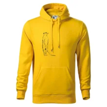 Surikata černá kresba