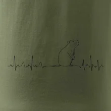EKG křivka kapybara