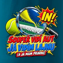 Soupeř vidí aut já vidím lajnu