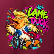 Trump lame duck graffiti