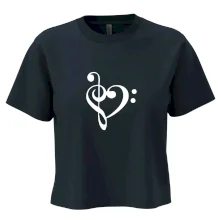 Houslový klíč srdce