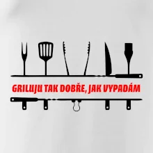 Griluju tak dobře, jak vypadám