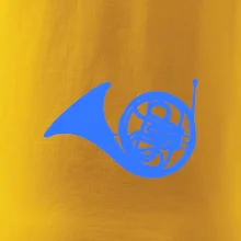 Blue French Horn