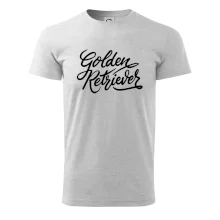 Golden retriever - nápis okrasný