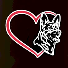 Německý ovčák v srdci