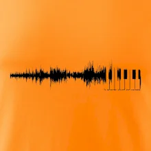 Piano ekg - průběh skladby