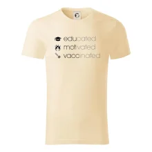 Educated motivated vaccinated