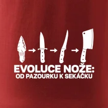 Evoluce nože od pazourku k sekáčku