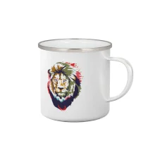 Hlava lva kreslená jednoduchá