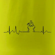 EKG zamilovaný pár EKG zamilovaný pár