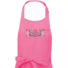 Folklor - květiny v řadě