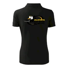 Bagrista v kruhu - vlastní nápis