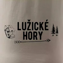 Lužické hory nápis