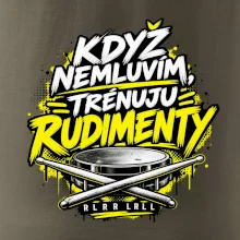 Když nemluvím trénuju rudimenty - bubenické paličky
